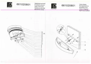 Настенный светильник De Markt Платлинг хром 661020801