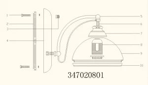 Настенный светильник MW-Light Фелиция бронзовый 347020801