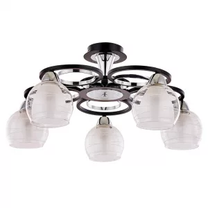 Потолочная люстра Arte Lamp GINEVRA Черный A1604PL-5BK