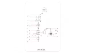 Потолочный светильник MW-Light Ариадна бронзовый 450010905