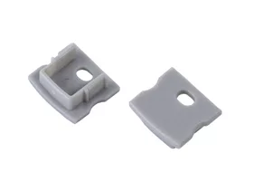 PROFILE S04 end caps with hole (set of 2 pcs)