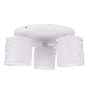 Люстра потолочная Arte Lamp TRAFORATO Белый A8349PL-3WH