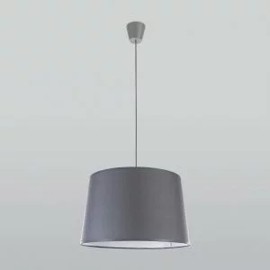 Подвесной светильник с тканевым абажуром TK Lighting Maja Grafit 1881