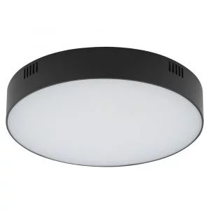 Потолочный cветильник Nowodvorski Lid Round Led Black 10417