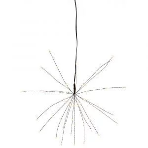 710-15 Светильник FIREWORK, 60X0,06W (LED), 4,5V, 26х26см, сталь, черный, 3x АА (не в комплекте) EGLO