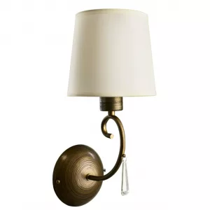 Бра Arte Lamp CAROLINA Коричневый A9239AP-1BR