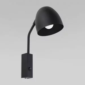 Настенный светильник с металлическим плафоном TK Lighting Soho Black 4167