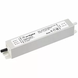 Блок питания ARPV-12020-B (12V, 1.7A, 20W) (Arlight, IP67 Металл, 3 года) (020847)