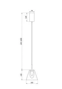 Подвесной светильник Freya FR5399PL-L4BS