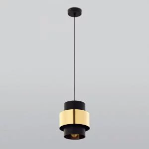 Подвесной светильник с тканевым абажуром TK Lighting Calisto 4377