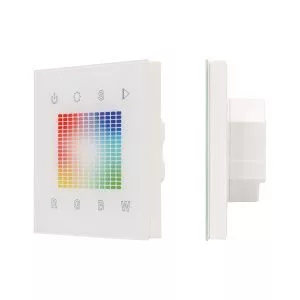 Панель Sens SR-2831S-AC-RF-IN White (220V,RGB,1зон