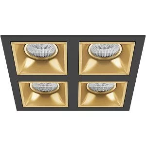 Комплект из светильников и рамки DOMINO Domino Lightstar D54703030303