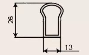 Гибкий неон ARL-NF5050-S50-220V White