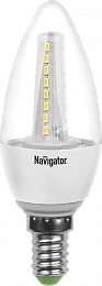 Лампа Navigator 94 142 NLL-C35-3.5-230-2.7K-E14-CL