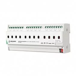 INTELLIGENT ARLIGHT Релейный модуль KNX-712-SW16-DIN (BUS, 12x16A)