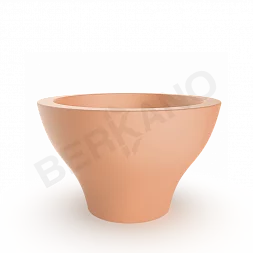 Кашпо Vetro 75 Terracotta