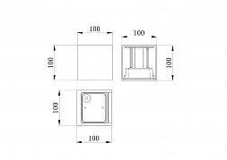 Архитектурная подсветка Maytoni Outdoor O572WL-L20B3K