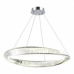 Светильник подвесной ST-Luce Хром/Прозрачный LED 1*58W 4000K RITORTO SL6204.121.01