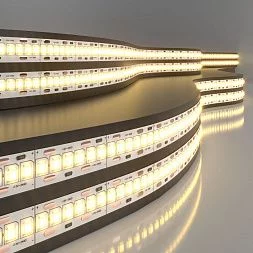 Светодиодная лента Лента светодиодная 12V 24W 240Led 2835 IP20 тёплый белый, 5м Elektrostandard a050173