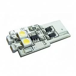 Автолампа ARL-T10-6S White (10-16V, 6 LED 3528) (ANR, Открытый)