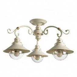 Потолочная люстра Arte Lamp GRAZIOSO Белый||Золотистый A4577PL-3WG