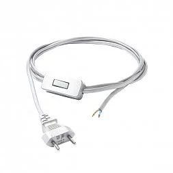 Кабель 1,5 м. с выключателем Nowodvorski Cameleon Cable with switch White 8612