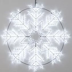 Фигура ARD-SNOWFLAKE-M8-950x950-540LED White (230V, 33W) (Ardecoled, IP65)