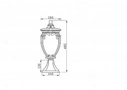 Ландшафтный светильник Maytoni Outdoor O414FL-01BZ