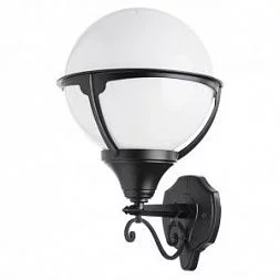 Уличный настенный светильник Arte Lamp MONACO Черный A1491AL-1BK