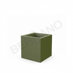 Кашпо Quarter 40 DB Olive Green