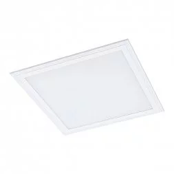 32812 Светодиодная ультратонкая потолочная панель SALOBRENA 1, 16W(LED), 2100lm, 300х300, H50, алюминий, б EGLO