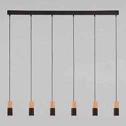 Подвесной светильник TK Lighting Elit Black Wood 6312