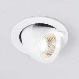 Встраиваемый поворотный светодиодный светильник Osellu 9W 4200K белый 9918 LED Elektrostandard a052455