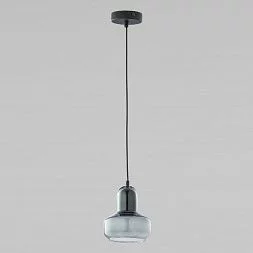 Подвесной светильник со стеклянным плафоном TK Lighting Vichy Black 2320