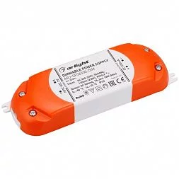 Блок питания ARJ-SP36500-DIM (18W, 500mA, PFC, Triac)