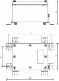 Коробка соединительная взрывозащищенная LTJB-eSS-1-[24x8+24(PE)x2]-[LT-KBAU1MXS(2/1/0/0)]