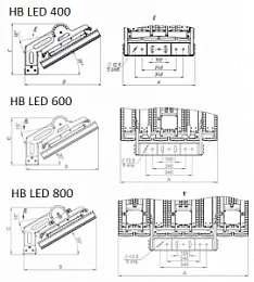 HB LED 600 D15 5000K