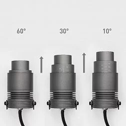 Светильник ALT-RAY-ZOOM-R61-12W Warm3000 (DG, 10-60 deg, 230V) (Arlight, IP67 Металл, 3 года)