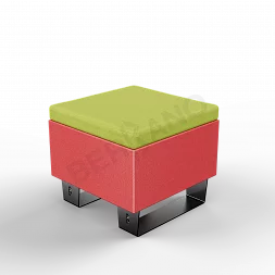 Скамейка Brick 60 Chili Red / Green