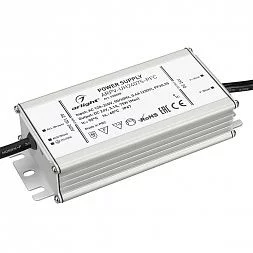 Блок питания ARPV-UH24075-PFC (24V, 3.1A, 75W) (Arlight, IP67 Металл, 7 лет) (025028)