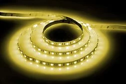 Cветодиодная LED лента Feron LS606, 60SMD(5050)/м 14.4Вт/м  5м IP20 12V желтый