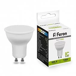 Лампа светодиодная Feron LB-960 MR16 GU10 13W 175-265V 4000K