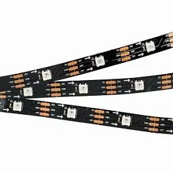 Лента SPI-5000-AM 5V RGB (5060, 150 LED x1, 2812, Black)